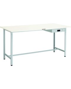 โต๊ะทำงานแนวตั้งชนิด HRAE 1500 x 750 บาง 1 ลิ้นชัก สี W
