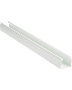 ท่อร้อยสายแบบปิดแบบบานพับ (ทำจาก PVC ไร้สารตะกั่ว) สีขาว ไม่มีรูยึด HS3X4WH6NM