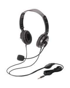 Stereo overhead headset/Folding type/Black 1อัน