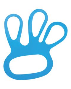 Resipure Glove Strecher Blue ถุงละ 100 แผ่น
