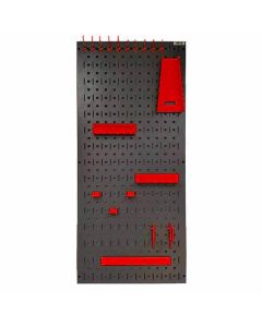 แผงแขวนอเนกประสงค์ 485 x 1135 x 20 Gray / Red