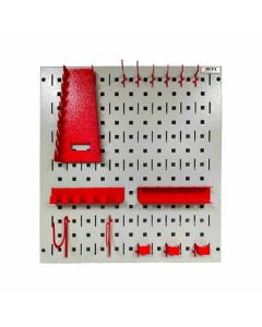 แผงแขวนอเนกประสงค์ 485 x 530 x 20 White / Red