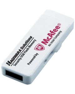 หน่วยความจำ USB พร้อมฟังก์ชั่นป้องกันไวรัส 2GB ใบอนุญาต 1 ปี