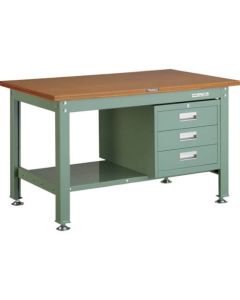 Medium-Duty Workbench c/w 3 Cabinet