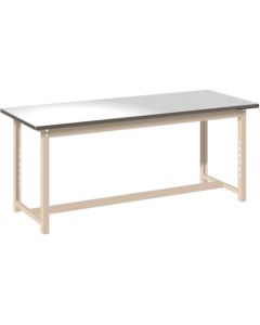 Workbench โต๊ะทำงานบึกบึน 350 กก. สีเขียว 1500 x 750 x H740