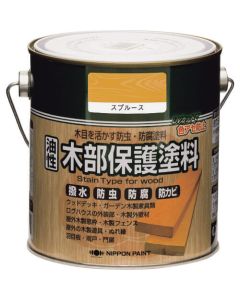 สีน้ำมันป้องกันเนื้อไม้ 0.7L Spruce