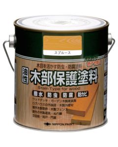 สีน้ำมันป้องกันเนื้อไม้ 0.7L Spruce