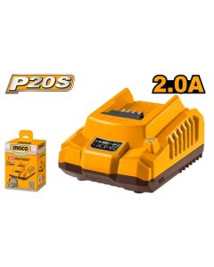 P20S แท่นชาร์จแบตเตอรี่ 2.0A