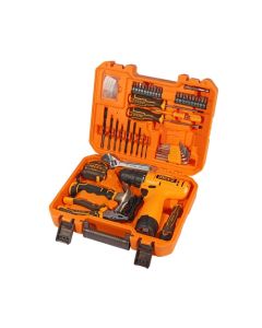 ชุดสว่านไร้สาย12V +เครื่องมือช่าง 89ชิ้น