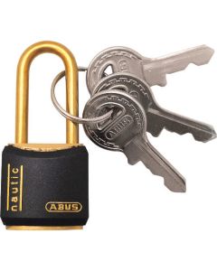 Clynder Brass Padlock with Plastic Bumper 1อัน