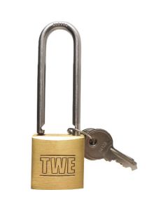 Stainless Steel Long Shackle Lock 1อัน