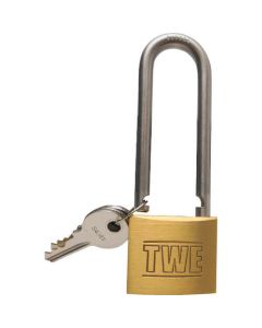 Stainless Steel Long Shackle Lock 1อัน