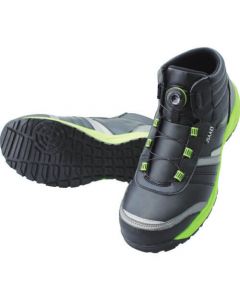 รองเท้าเซฟตี้แบบหน้าปัด Class A กันลื่นแบบสวมมิดคัท สีดำ 24.5.5.5