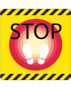 กราฟิกที่จอดรถเชิงพาณิชย์ 2 STOP