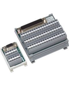 ขั้วต่อขั้วต่อแบบหนึ่งต่อหนึ่ง ขั้วต่อ D-sub เข้ากันได้ W48 x L55 x H27.1