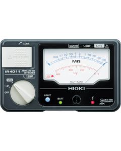 เครื่องวัดความต้านทานฉนวนแบบแอนะล็อก (ช่วงเดียว) IR4011-11
