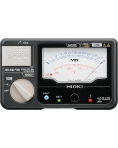 เครื่องวัดความต้านทานฉนวนแบบแอนะล็อก (ช่วงเดียว) IR4015-11 พร้อมเอกสาร 3 ชุด