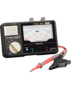 เครื่องวัดความต้านทานฉนวนแบบแอนะล็อก (3 ช่วง) IR4030-10 พร้อมใบรายงานผล