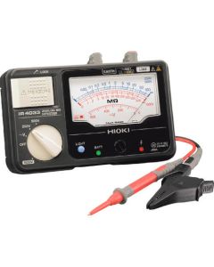 เครื่องวัดความต้านทานฉนวนแบบแอนะล็อก (3 ช่วง) IR4033-10 พร้อมใบรายงานและตัวติดตาม