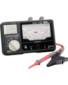 เครื่องวัดความต้านทานฉนวนแบบแอนะล็อก (4 ช่วง) IR4042-10 พร้อมใบรายงานผล