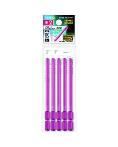 ดอกสว่านสีขั้นบันได ชุด 5 ชิ้น No. IR5P2100DF (+2 x φ4.5 x 100 5 ชิ้น)