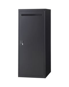 Recycling Station For Collecting Confidential Documents White