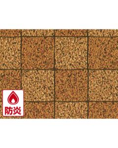 วัสดุปูพื้นภายนอก IRF-3041 สีน้ำตาลอ่อน 183CMX10M