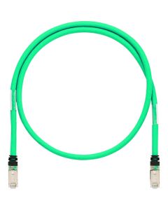 Patch Cord, IndustrialNET, Cat5e, Shielded, 600V, RJ45 plug to RJ45 plug, Black, 0.6 meter 10 เส้น เส้นละ 1 เส้น