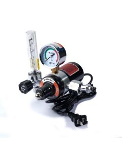 เกจ์วัดแรงดันCO2 220V (อลูมิเนียม) JASIC