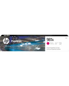 HP 981A Magenta Original PageWide Cartridge 6K