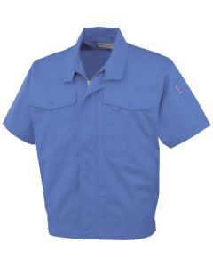 เสื้อเบลาส์แขนสั้น J-560 16S น้ำเงิน S