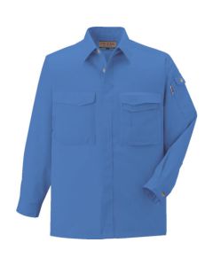 เสื้อเชิ้ตแขนยาว J-568 16S น้ำเงิน SS
