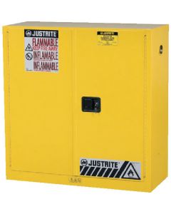 ตู้เซฟนิรภัยแบบแมนนวล 30 แกลลอน สีเหลือง