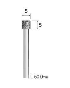 Precision Diamond Plated Point (Carbide Shaft) 1เส้น
