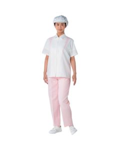 Triapex Cleanroom Feminine Short-Sleeved Upper Garment JB259B  แผ่นละ 1 แผ่น