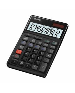 เครื่องคิดเลข 12 หลัก ขนาดกะทัดรัด JE-12E Black