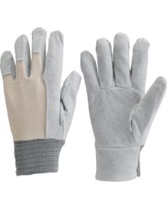 Cow Split Leather Gloves (rubber tuck cuffs)