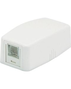 ชุดดอกกุหลาบพร้อมบานเปิดสปริง CAT6A 1 ปาก สีขาว JOQ1H6A00