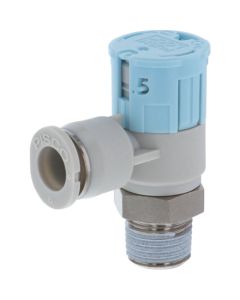 Speed Controller Push-lock type with Indicator Elbow Meter-in Flow rate:General-type