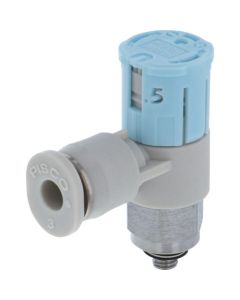 Speed Controller Push-lock Type With Indicator Elbow Meter-in Flow rate:Low-type