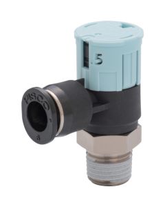 Speed Controller Push-lock Type With Indicator Elbow Meter-in Flow rate:Low-type