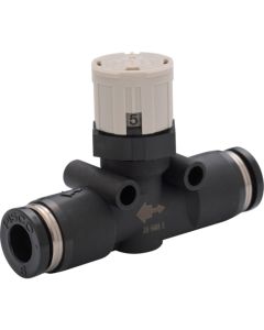 Speed Controller Push-lock Type With Indicator Union Straight Flow rate:General-type