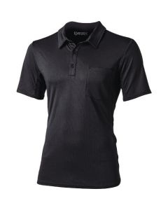 ญว-603 11. เสื้อโปโลแขนสั้นสีดำ DM LL