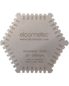 Hexagonal Wet Film Combs 1แผ่น