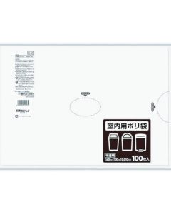 K-13 ถุงพลาสติกใสในร่ม 10L 100 แผ่น