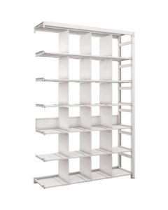 K1 type Light-Duty Antibacterial-coated High-density storage Shelving(with Operation type Partition)(Weight Capacity:100kg per Shelf)(Height:1900mm) 1อัน