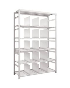 K1 type Light-Duty Antibacterial-coated High-density storage Shelving(with Operation type Partition)(Weight Capacity:100kg per Shelf)(Height:1900mm) 1อัน