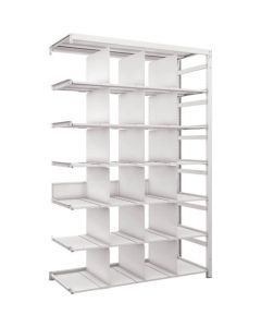 K1 type Light-Duty Antibacterial-coated High-density storage Shelving(with Operation type Partition)(Weight Capacity:100kg per Shelf)(Height:1900mm) 1อัน