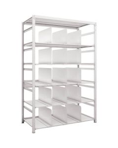 K1 type Light-Duty Antibacterial-coated High-density storage Shelving(with Operation type Partition)(Weight Capacity:100kg per Shelf)(Height:1900mm) 1อัน