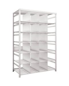 K1 type Light-Duty Antibacterial-coated High-density storage Shelving(with Operation type Partition)(Weight Capacity:100kg per Shelf)(Height:1900mm) 1อัน